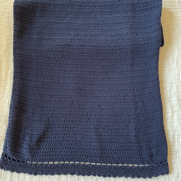 Mango MNG Handmade Crochet Maxi Dress Vacation Resort - Picture 7 of 10